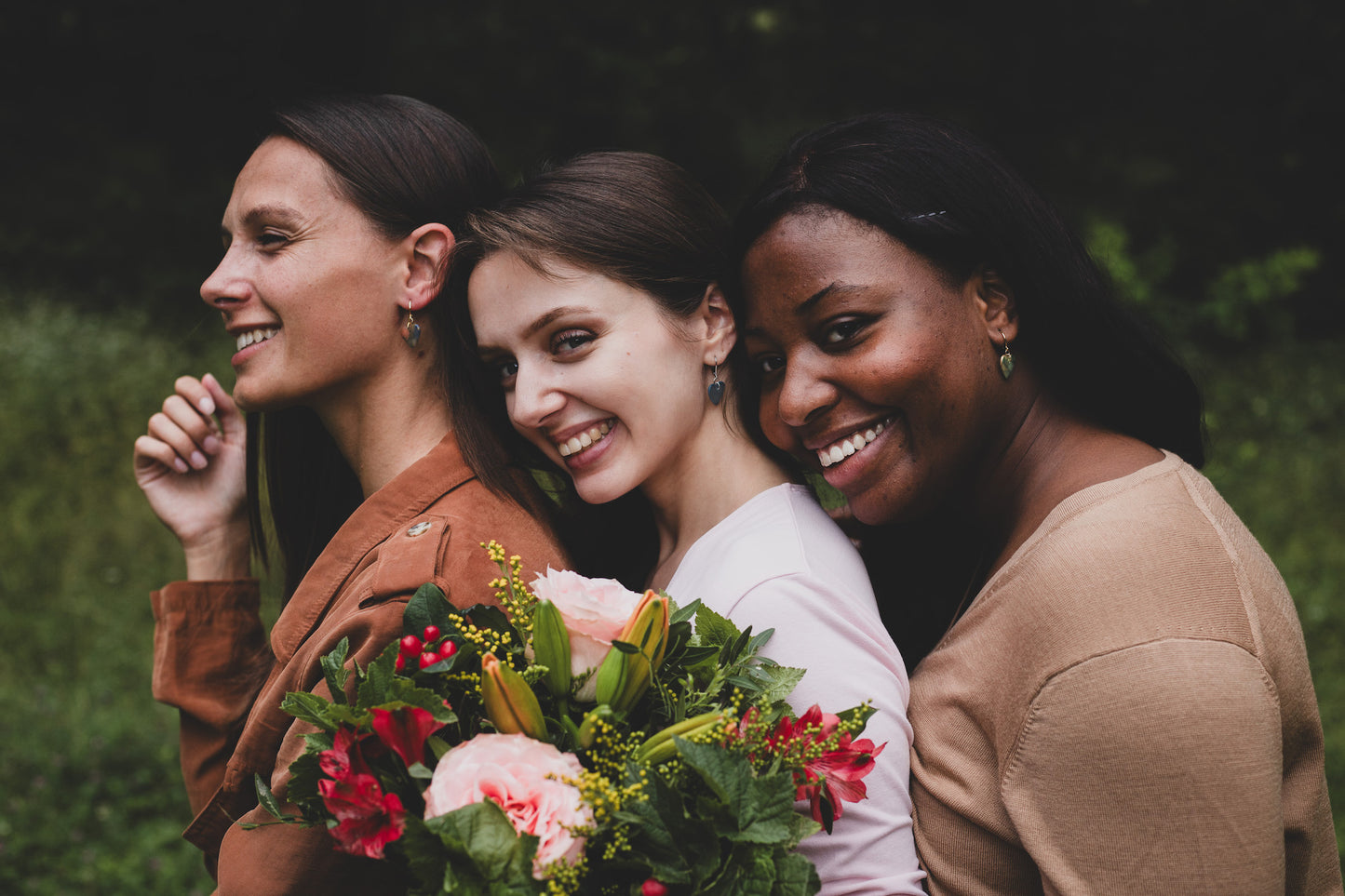 Boucles d'oreilles Nuit étoilée | Coeur