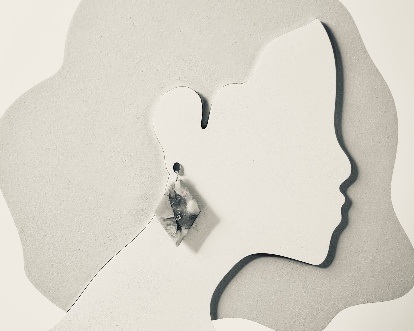 Boucles d'oreilles Lilas Pourpre | Losange