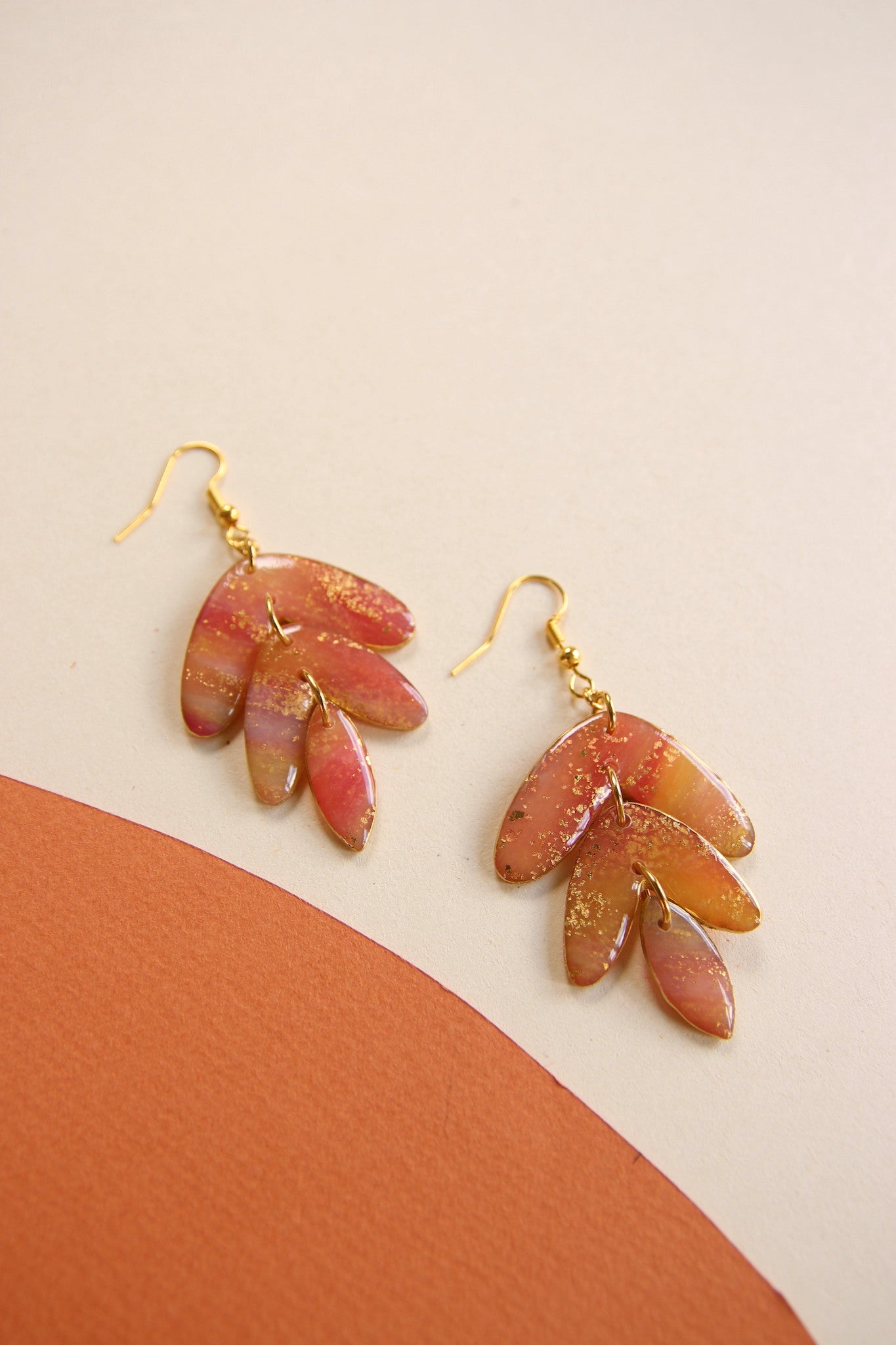 Boucles d'oreilles Limonade | Fleur