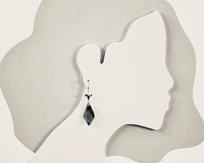 Boucles d'oreilles Léopard | Diamant en fleur - Plaqué or