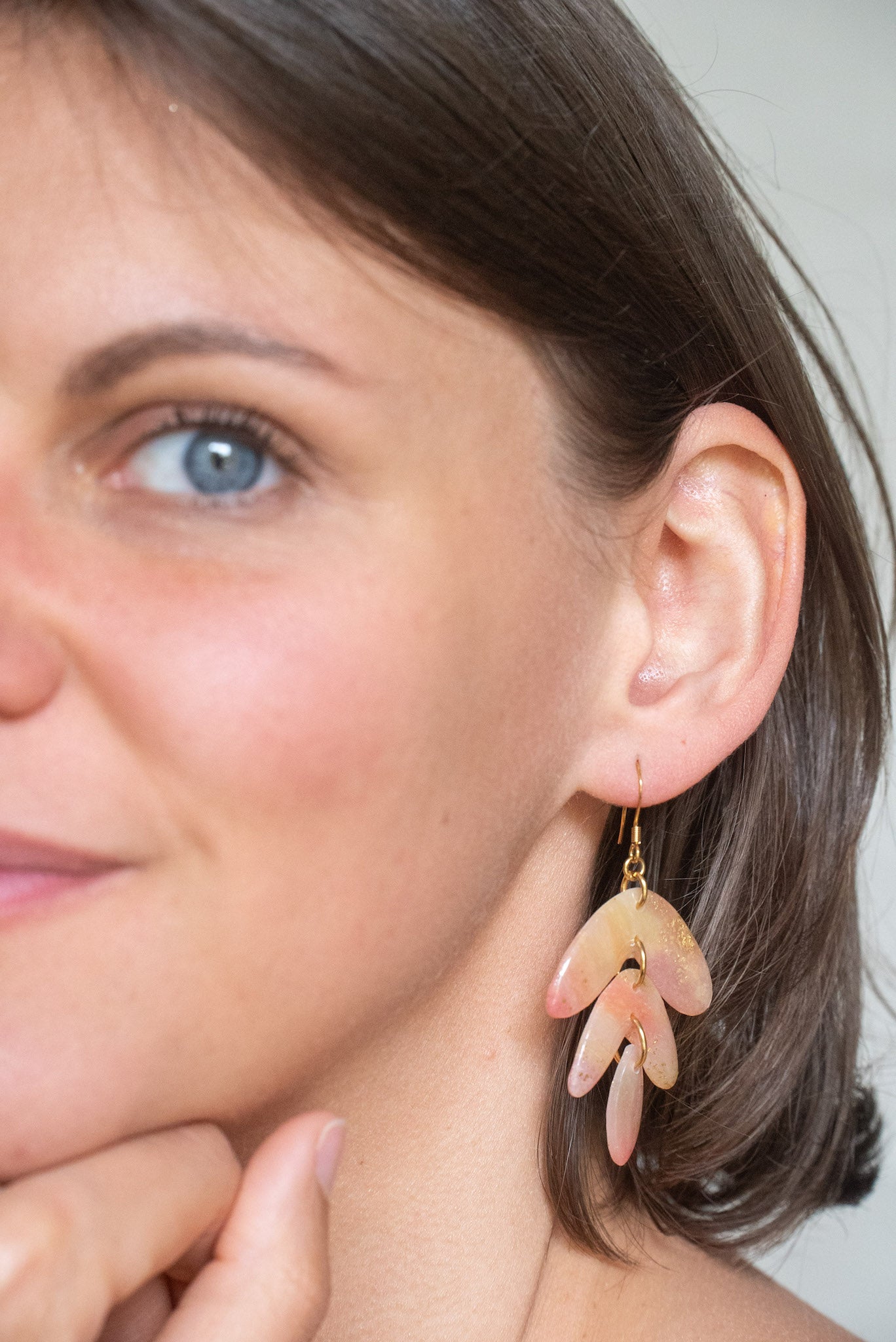 Boucles d'oreilles Limonade | Fleur