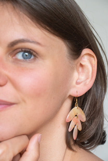 Boucles d'oreilles Limonade | Fleur