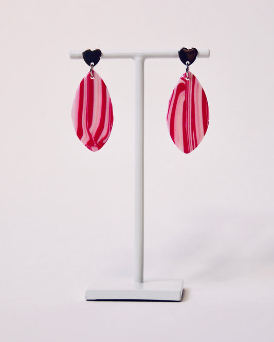 Boucles d'oreilles Sucre d'orge | Pétale