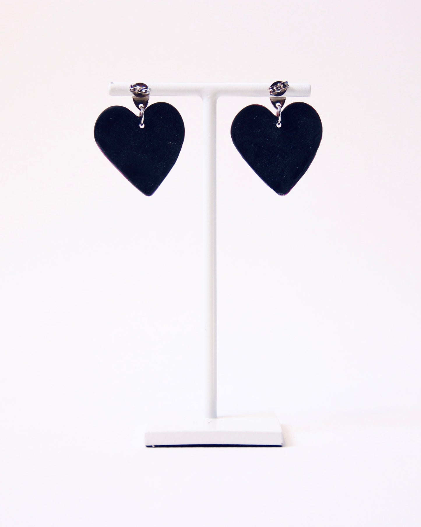 Boucles d'oreilles Lilas Pourpre | Grand Coeur