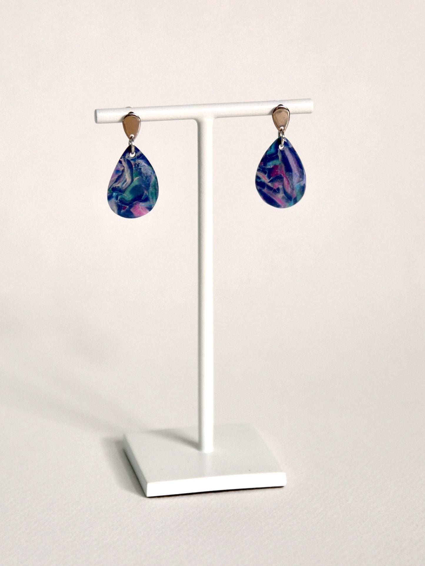 Boucles d'oreilles Aurore boréale | Goutte d'eau