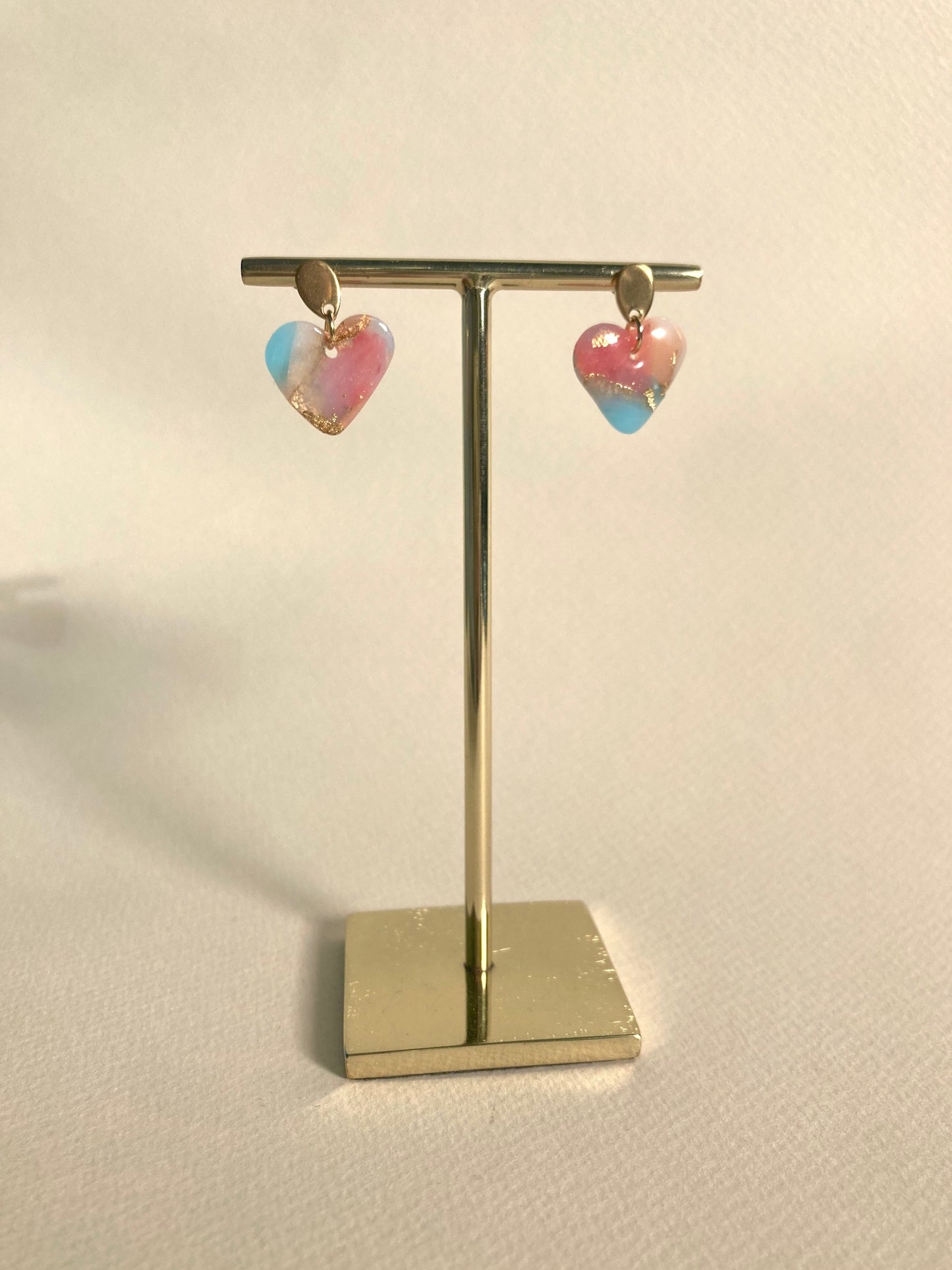 Boucles d'oreilles Ciel Doux | Coeur