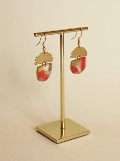 Boucles d'oreilles Citrus | Demi-lune